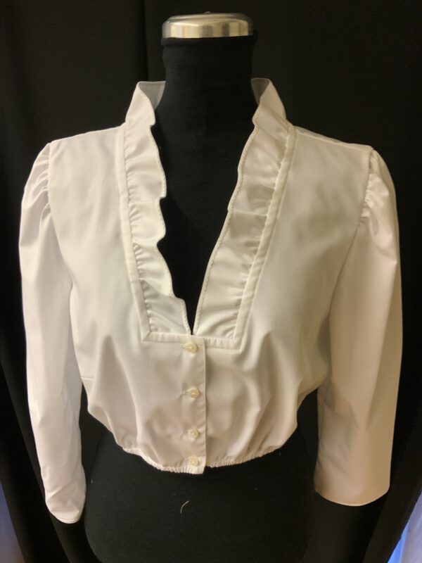 Dirndlbluse weiß