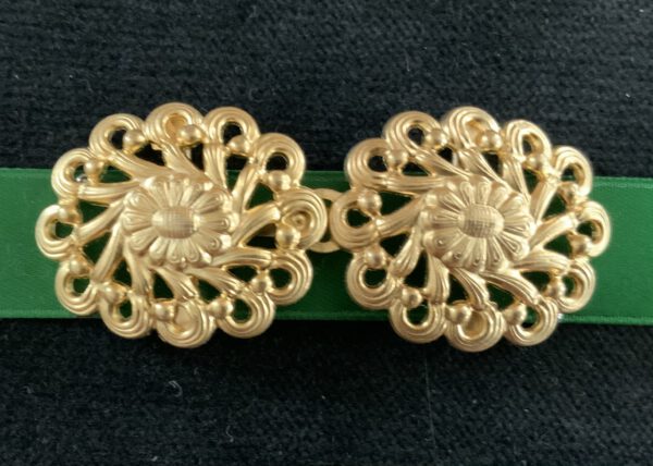 Schürzenschließe goldfarben