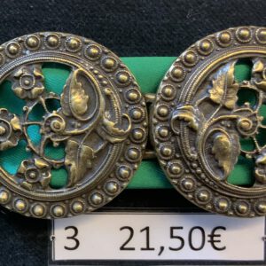 Schürzenschließe messing