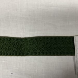 Elastisches Webband grün