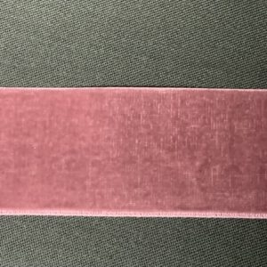 elastisches Samtband altrose