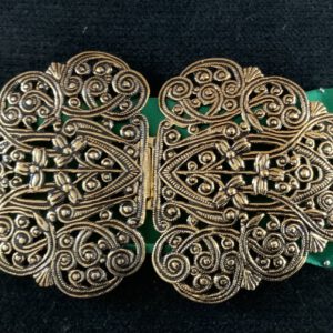 Schürzenschließe goldfarben