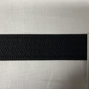 Elastisches Webband schwarz