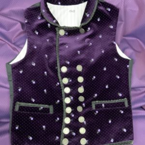 Kinderweste lila 140